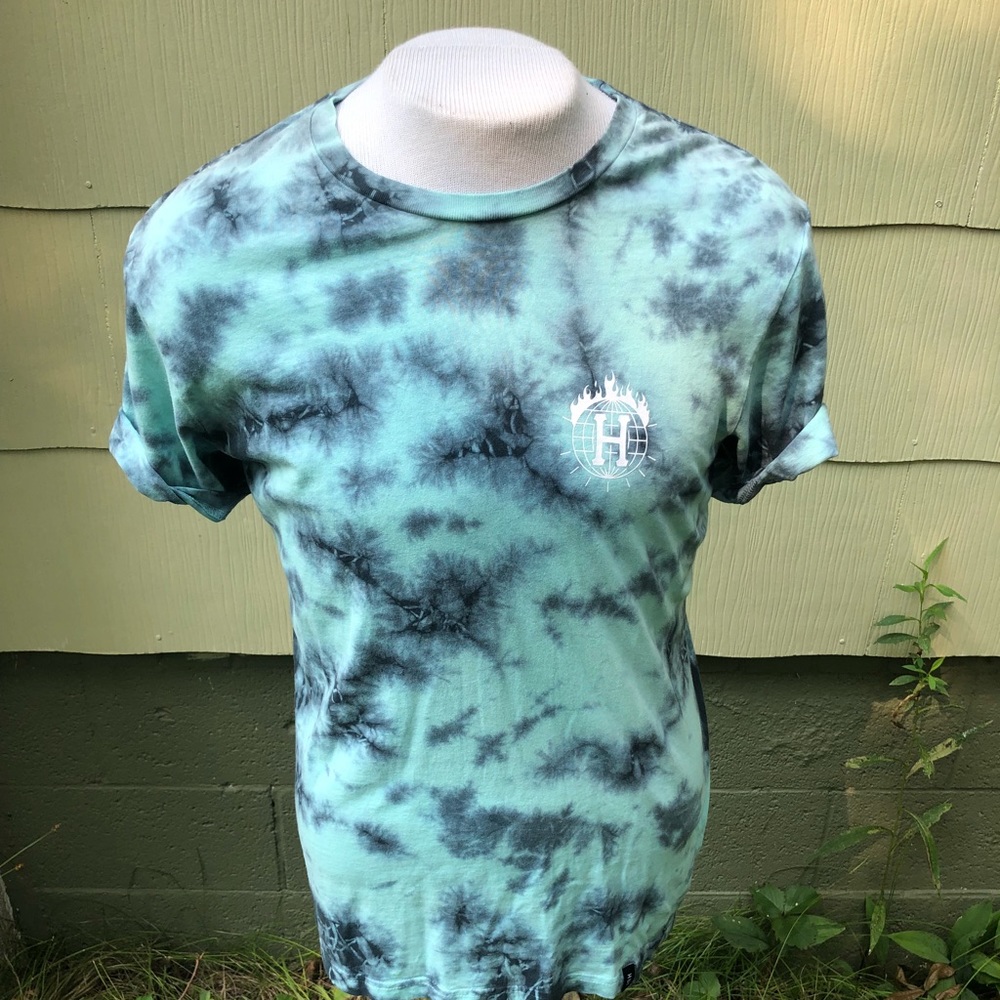 Huf x Thrasher tie dye tee